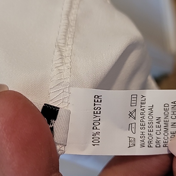 3D white butterfly Maxi Dress size small - Picture 5 of 8